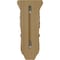 Ekena Millwork 6 1/4"W x 7 5/8"D x 14 1/8"H Large Floral Corbel, Cherry COR06X07X14FLCH - alternate 3